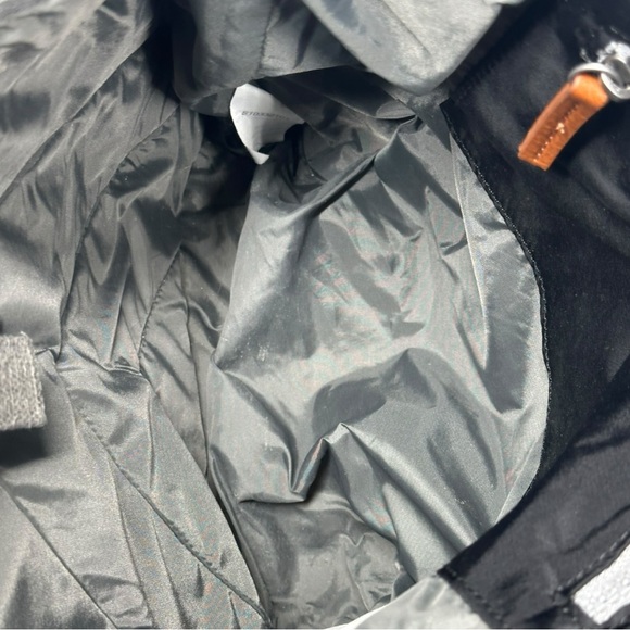 London Bag Company Black Backpack Nylon Front Pocket Buckle Zipper Close - Picture 12 of 15